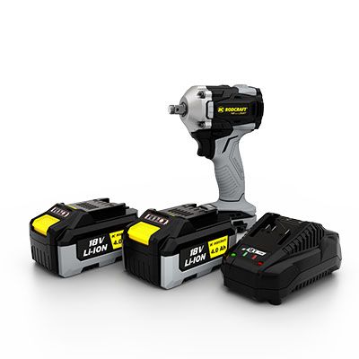 RC9067K4 CORDLESS ½ IMPACT WRENCH 4AhKIT product photo