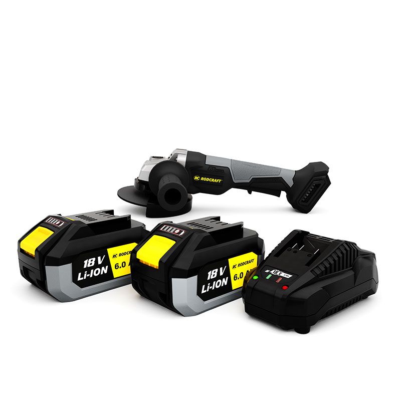RC9071K6 ANGLE GRINDER KIT 6Ah product photo