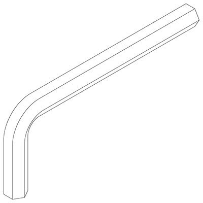 Hex Wrench 1/4 product photo